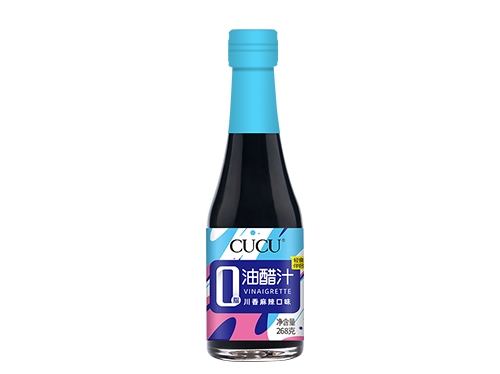 CUCU川香麻辣油醋汁268g