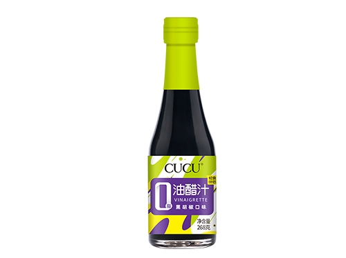 CUCU黑胡椒油醋汁268g